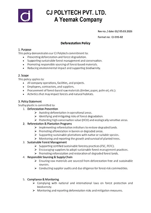 Deforestation-Policy